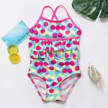 2~10Y Girls Swimwear One piece Girls Swimsuit High quality Kids swimwear Chidren beachwear Bathing suit Biquini infantil--ST185 2024 - buy cheap