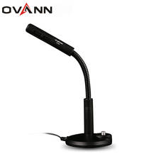 Professional Computer Microphone Table Microfone Gooseneck Karaoke for PC Recording 3.5mm Stereo Jack Video Recrd Mikrofone 2024 - buy cheap