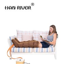 HANRIVER 220 v heating old leg massager crus hot compress foot massager automatic air wave pressure therapy 2024 - buy cheap