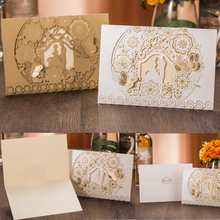 50Pcs Laser Cut Wedding Invitation Card Bride And Groom Marriage Greeting Card Customized Envelopes Wedding Party Decorations 2024 - buy cheap