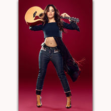 New Camila Cabello Custom Pop Music Singer-Silk Art Poster Wall Sticker Decoration Gift 2024 - buy cheap