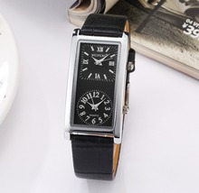 Fashion Men Women Watch Unique Double Dial Double Movement Leather Band Quartz Wrist Watch 2024 - buy cheap