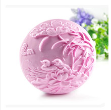 Pato de mandarino Modelagem flor molde sabão molde de silicone bolo fondant de chocolate molde sabonete artesanal molde animais 2024 - compre barato