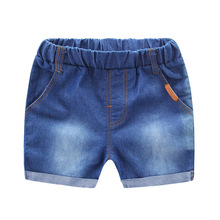 Summer Kids Baby Girls Shorts Boys Jeans Short Pants Toddler Casual Pants for Baby Boys Shorts Cotton Girls Denim Shorts 1-5Y 2024 - buy cheap