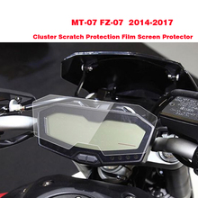 Новинка для Yamaha MT-07 MT07 Cluster, защита от царапин, защитная пленка для экрана для Yamaha FZ07, MT 07, 2014, 2015, 2016, 2017 2024 - купить недорого