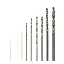 2018 10Pcs/Set HSS High Speed White Steel Twist Drill Bit Set for Dremel Rotary Tool 2024 - buy cheap