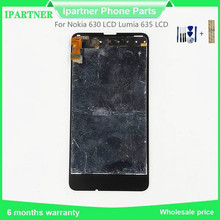 Top Quality 4.5 Inch For Nokia 630 LCD Lumia 635 LCD Display Touch Screen Digitizer Sensor Panel Assembly Full Glass Replacement 2024 - buy cheap