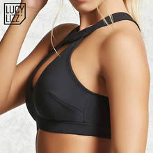 2017 Sexy Hollow Out Sports Bra Top Women Fitness Yoga Bras Backless Gym Padded Sport Top Athletic Workout Running Underwear 2024 - buy cheap