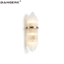 Nordic Design Sconce Wall Lights For Bedroom Bedside Wall Lamp LED Modern Gold Iron Glass Home Decor Lighting Fixtures Lampara 2024 - buy cheap