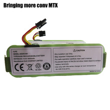 2 шт. Пылесос аккумуляторная батарея Ni-MH 14,4 V 3500mAh для зеркала Ecovacs CR120 Dibea X500 X580 Kk8 Haier T320 T325 2024 - купить недорого