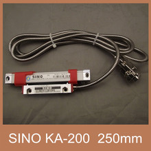 Frete grátis transdutor linear sino ka200 de 250mm e 16mm sino de escala linear com 250mm para cnc 2024 - compre barato