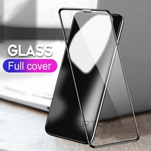 Full Cover Screen Protector for iPhone X XR 8 5 5s SE 6 6S 7 Plus XS Max Tempered Glass Protective Phone Pelicula De Vidro Film 2024 - buy cheap