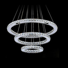Luxury Modern LED Droplight Lustre K9 Crystal Pendant Light Fixtures For Living Dining Room Hanging Lamp Home Lighting Lampara 2024 - buy cheap