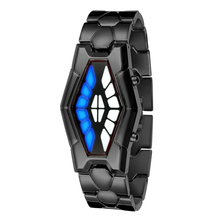 Модные цифровые Роскошные светодиодные часы для мужчин и женщин, креативные наручные часы с часы в виде змеи Кобра 2024 - купить недорого