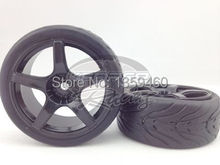 4 peças 1/10 offset de pneus roda de pneu usado (material preto) 3mm adequado para 1:10 touring carro 1/10 pneu 2024 - compre barato