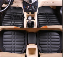 Universal car floor mat for Kia Rio III armrest box Kia Rio 3 central Store car mats 2024 - buy cheap