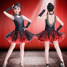 High quality Sexy Latin Dance Dress Girls Polyester Salsa Samba Tango Ballroom Competition Costume Lady Practise/Competition 2024 - buy cheap