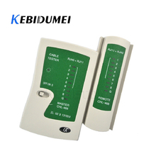 Тестер kebidumei RJ45 RJ11Cat5 Cat6 LAN для кабеля, ручной тестер сетевого кабеля, детектор проводки, телефонной линии, трекер, набор инструментов 2024 - купить недорого