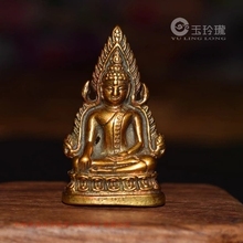 Estátua de Bronze de Buda Tailândia bem sucedida antigo 2024 - compre barato