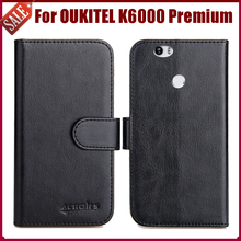 New Arrival 6 Colors High Quality Flip Leather Exclusive Protective Cover Case For OUKITEL K6000 Premium Case 2024 - buy cheap