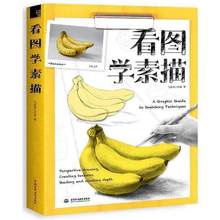Libro de dibujo de bocetos, guía gráfica para técnicas de bosquejo, libros de técnica de pintura de autoestudio chino con base cero 2024 - compra barato