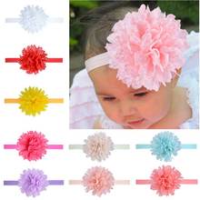 Baby Headband Large Flower Hair Band Girl Newborn Kid Children Headdress Headbands Photography Props Toddler Hair Accessories 2024 - buy cheap