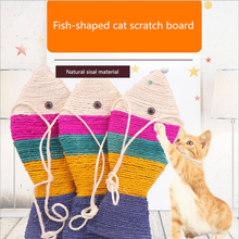 Игрушка в форме рыбки сизаль-кошка молярная Интерактивная забавная игрушечная Кошка Когтеточка для кошек товары для домашних животных Коврик для царапин забавная игрушка 2024 - купить недорого