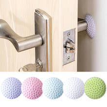 Soft Rubber Pad To Protect The Wall Self Adhesive Door Stopper Golf Modelling Door Fender Stickers(White/Blue/Pink/Green/Purple) 2024 - купить недорого