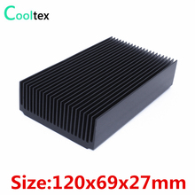 High power 120x69x27mm Aluminum heatsink Extruded  heat sink  radiator for Electronic LED heat dissipation cooler cooling 2024 - buy cheap