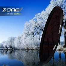 Оригинальный ИК-фильтр Zomei 58 мм, 680NM 720NM 760NM 850NM 950NM, рентгеновский стеклянный инфракрасный фильтр для объектива Canon Nikon Sony Pentax Hoya 2024 - купить недорого