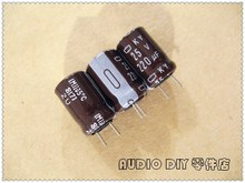 50 pces nippon CHEMI-CON ky series 220 uf 25 v 25v220uf capacitor eletrolítico 2024 - compre barato