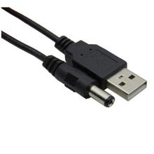 USB a 5,5mm/2,1mm 5 Volt DC conector de coche Cable de alimentación-1 M 2024 - compra barato