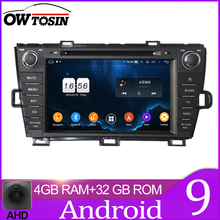 8" Owtosin Car Radio Multimedia Video Player Navigation GPS Android 9.0 For Toyota Prius 2009 2010 2011 2012-2015 Car 4GB RAM 2024 - buy cheap