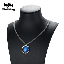 Женское Ожерелье из нержавеющей стали WelMag, магнитное ожерелье с опалом, цепочка для здоровья, 2019 2024 - купить недорого
