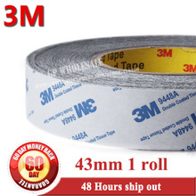 43mm* 50 meters 3M BLACK 9448 Double Sided Adhesive Tape Sticky for LCD /Screen /Touch Dispaly /Housing /LED  #967 2024 - buy cheap