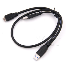 Cable de datos USB 3,0 para ordenador, Cable de extensión de HDD A macho A Micro B, USB 3,0, 40 unids/lote 2024 - compra barato