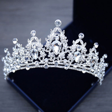 Tiara Wedding Crown Headband  Bridal Princess Women Rhinestone Hair Accessories  2019 2024 - buy cheap