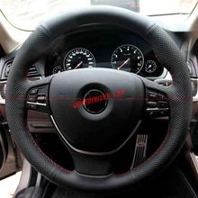 QDAEROHIVE Artificial micro fiber Leather Car Steering Wheel Cover for BMW 5 3 series 535i/320li/730/740/X5/640/523 ! 2024 - buy cheap