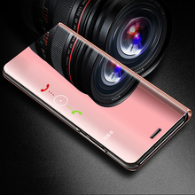 Зеркальный флип-чехол для Huawei P20 P30 Lite Mate 20 Lite Pro Y6 Y5 Y7 2018 чехол для Honor 20 8X 10 9 lite 7A Y9 P Smart 2019 2024 - купить недорого