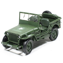 Литая 1:18 Модель военной тактической машинки из сплава для Jeep, открывающиеся панели капота для раскрытия двигателя, Детские Подарочные игрушки 2024 - купить недорого