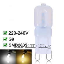 Lâmpada led g9 de 3w e 5w, 2019 v e 220v, projetor para substituição de lustre de cristal, lâmpada halógena de 50w e 110 w, nova, 2835 2024 - compre barato