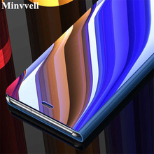 Умный зеркальный флип-чехол для Xiaomi Redmi 4X 5 Plus Note 4X 3 5 Pro 5X 5A A1 A2 6 6A S2 8 SE Mix 2 Max 3 защитный чехол для телефона 2024 - купить недорого