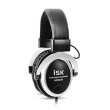 Genuine ISK HP2011 Closed Dynamic Studio Monitor Headphones Stereo HiFi DJ fone de ouvido Professional Monitoring Auriculares 2024 - buy cheap