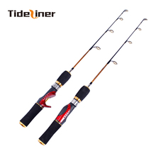 Tideliner-caña de pescar de fibra de carbono, accesorio para pesca en hielo, de alta calidad, para invierno, 55cm, 75cm 2024 - compra barato