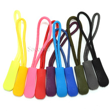 100pcs  Mix Color Zipper Pulls Cord Rope Ends Lock Zip Clip Buckle For Paracord Accessories/ Backpack/Clothing 2024 - buy cheap