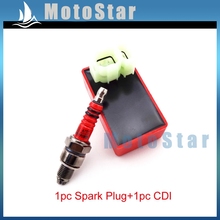 Red 6 Pin Wires AC CDI 3 Electrode Ignition Spark Plug For GY6 50cc 125cc 150cc Engine Chinese Moped Scooter 2024 - buy cheap