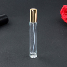Frasco de perfume portátil transparente e espesso com spray e estojo cosmético para perfume trave, 10 fábricas, 10ml 2024 - compre barato