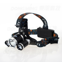 3 led headlamp CREE XML T6 6000 Lumens Rechargeable Headlights frontale lamp Bicycle Bike Lamp Spotlight For Hunting 2024 - buy cheap