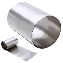 Placa fina de titanio Ti Gr2, lámina de Metal plateado, lámina cuadrada artesanal de 0,1x100x500mm con resistencia a la corrosión, 1 unidad 2024 - compra barato