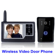 2,4 ГГц цифровой беспроводной домашний 3,5 дюймовый видеодомофон дверной звонок комплект для виллы 2024 - купить недорого